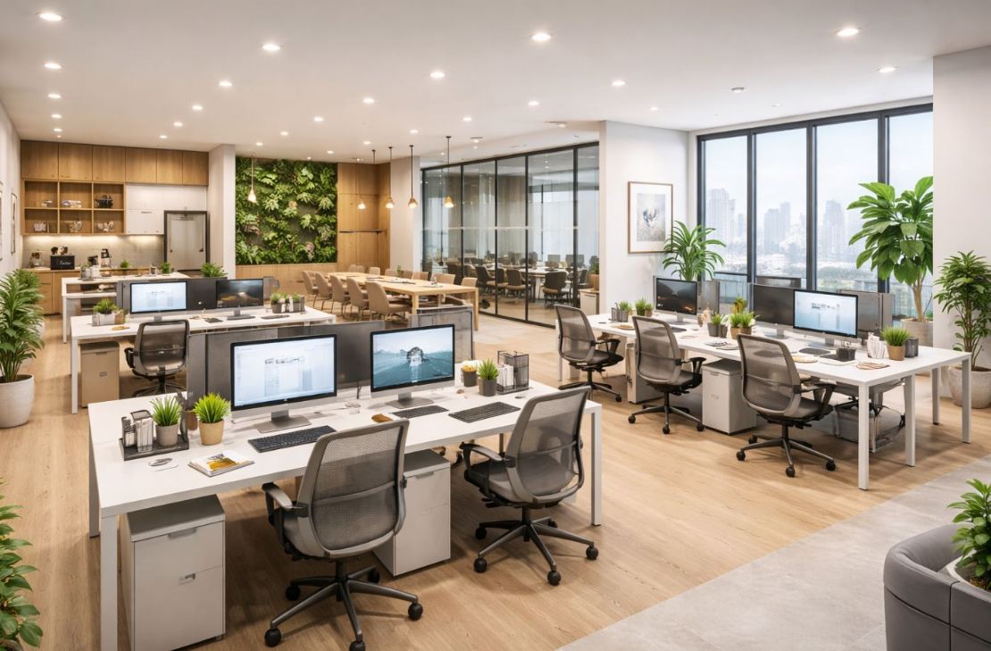 商業辦公室設計重點：動線規劃與機能整合策略