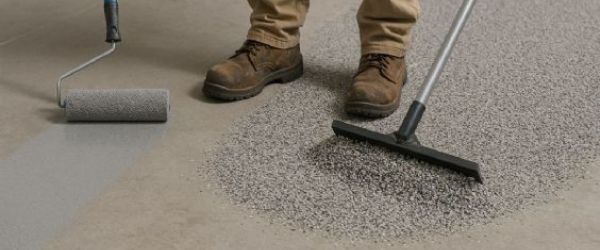 彩沙地坪漆：特色、施工方式與應用完整指南