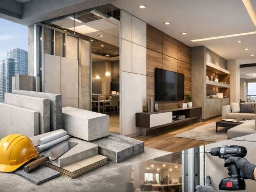 裝修輕質高強材料全解析｜兼顧結構、安全與設計彈性的現代建材選擇